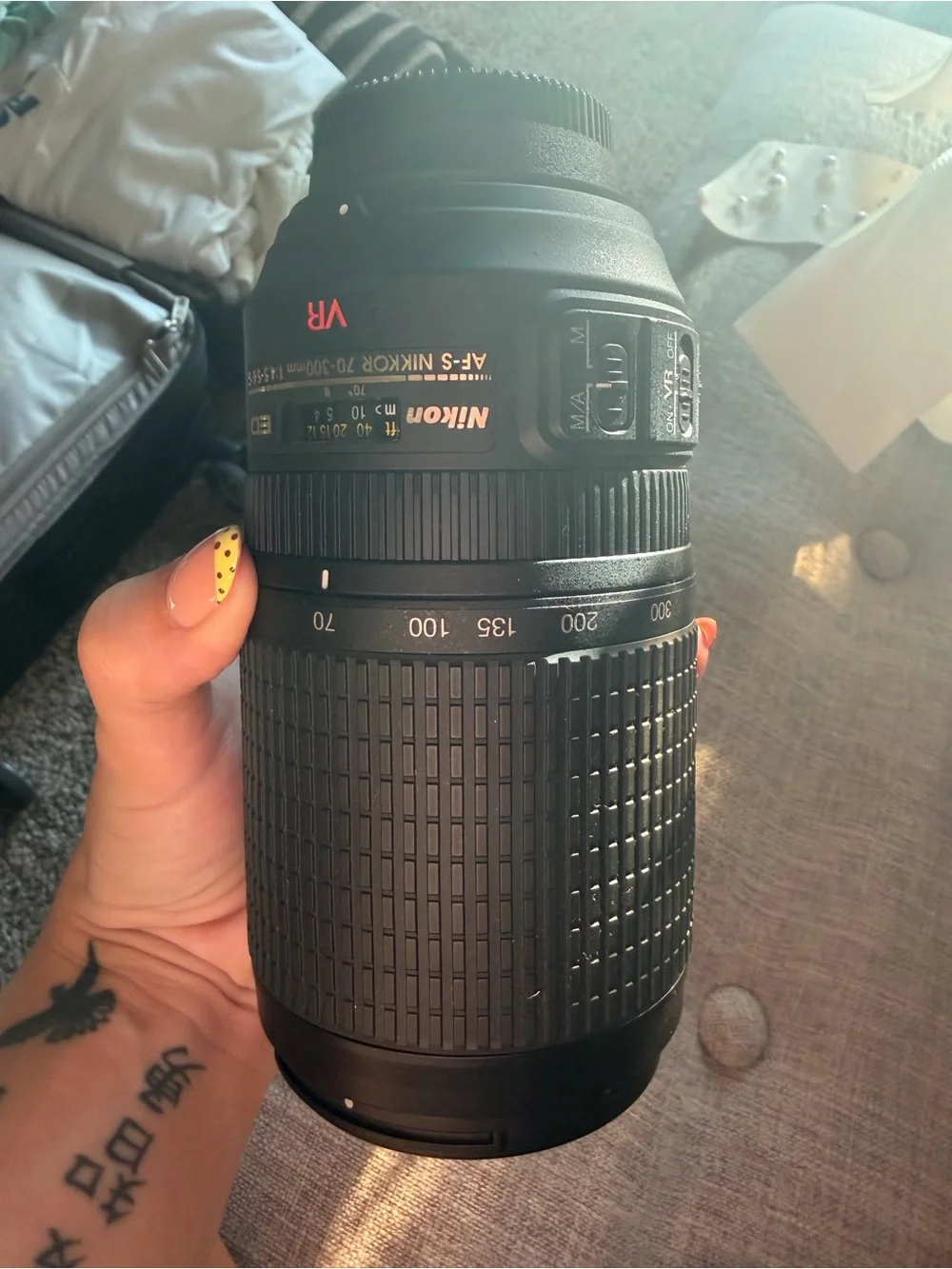 Nikon Black AF-S NIKKOR 70-300mm VR Telephoto Zoom Lens